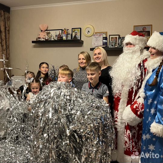 Поздравление Деда Мороза и Снегурочки