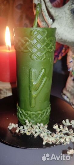 Свечи восковые ручной работы