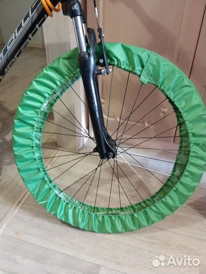 Бахилы на колеса велосипеда