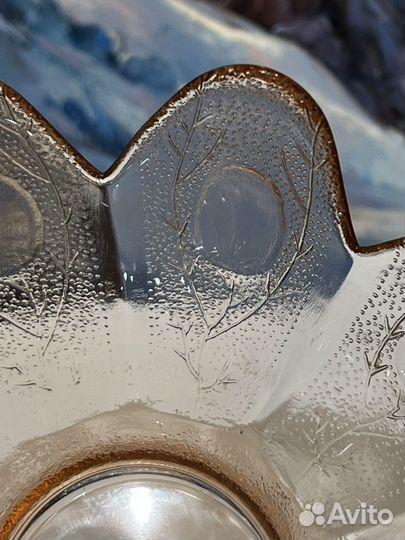 Блюдо для фруктов. Стекло