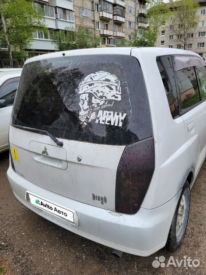 Mitsubishi Dingo 1.5 AT, 2001, 367 000 км