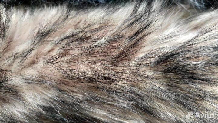 Воротник-опушка из искусственного меха