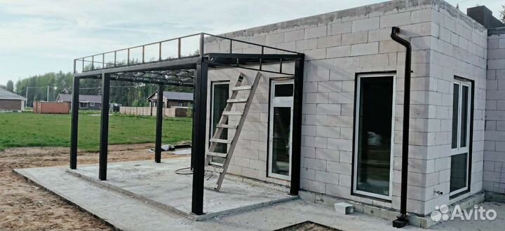 Металоконструкции автонавесы лестници перила