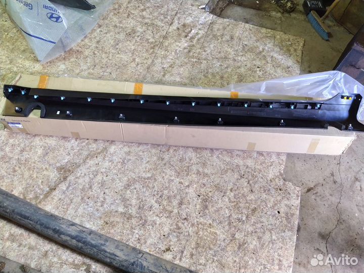 Молдинг порога лев. hyundai grandeur