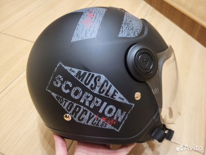 Мотоциклетный шлем новый Scorpion Exo KDF-23