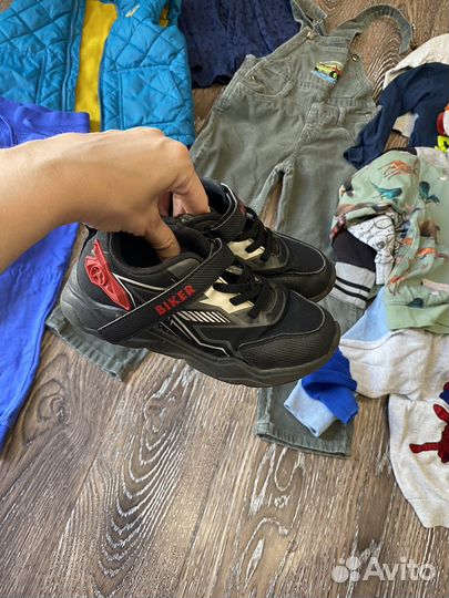 Вещи пакетом на мальчика 110 116