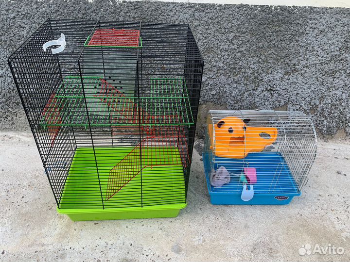 Продаю две клетки для крысы