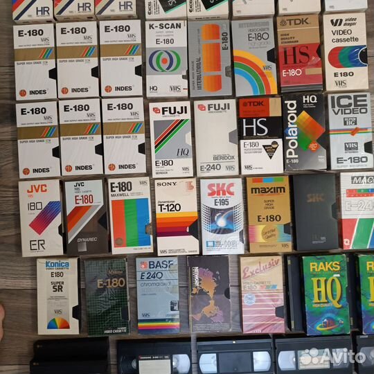 Видео кассеты фирменные
