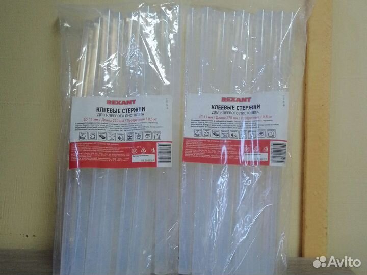 Клеевые стержни Rexant