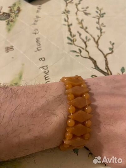 Янтарный браслет