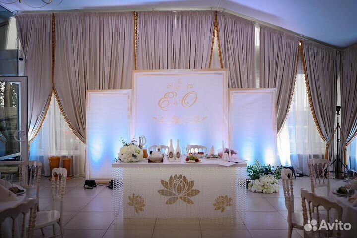 Декор банкетного зала