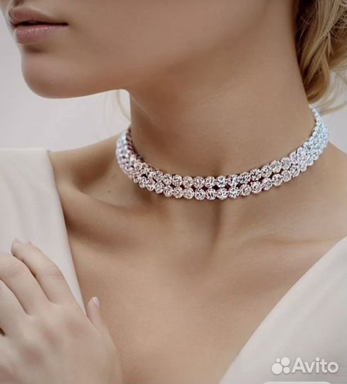 Чокер из страз новый