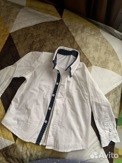 Рубашка для мальчика 98 104