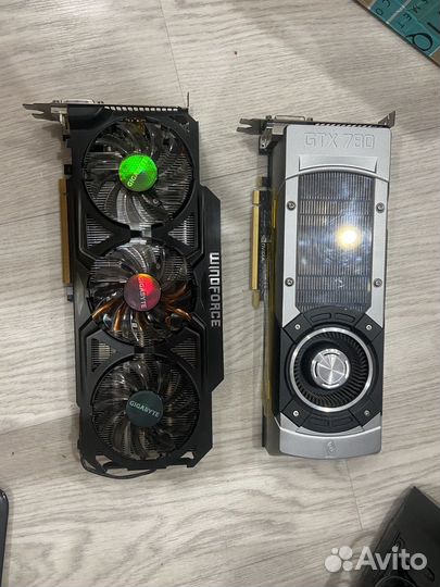 Не рабочие GTX 780, GTX 770