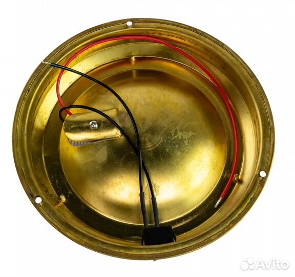 Светильник каютный, латунь, диаметр 172 мм