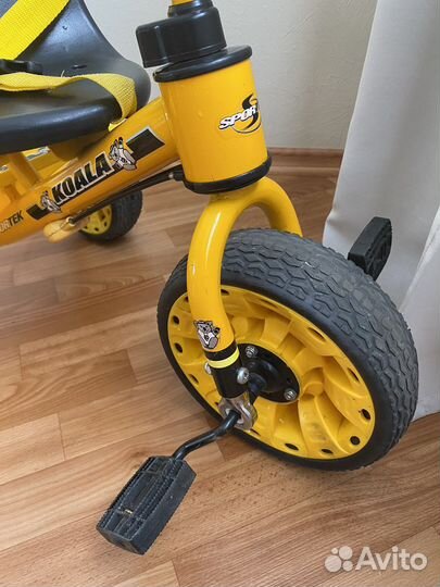 Трехколесный велосипед koala с управлением