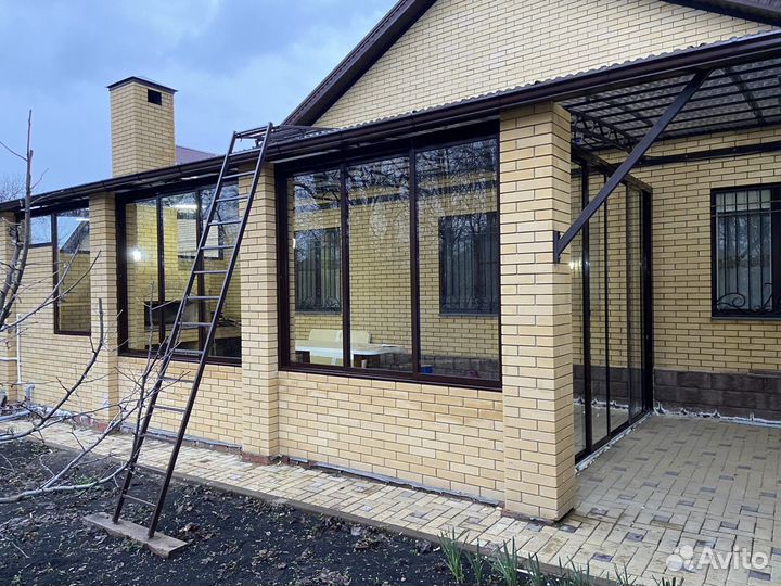 Остекление беседки