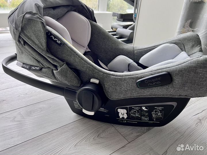 Автолюлька 0+ Bugaboo Turtle Air by Nuna+адаптеры