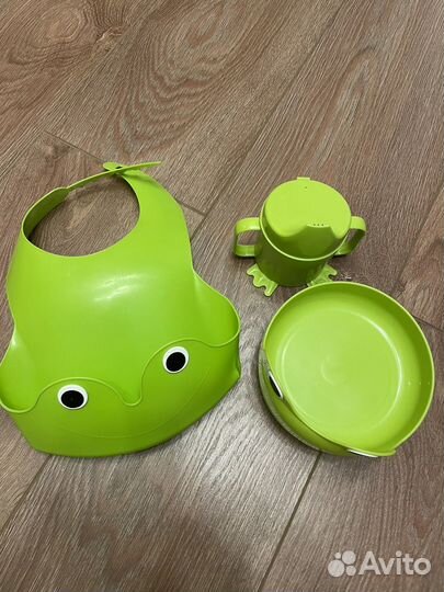Набор детской посуды для кормления Икеа