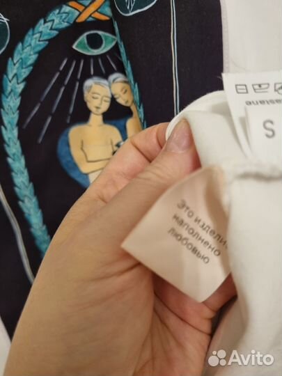 Футболка с таро любовь