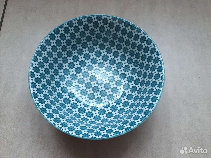 Тарелка и миска стеклянные