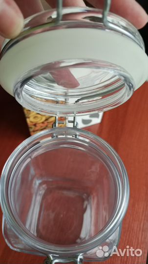 Банка с крышкой стекло вакуум для продуктов