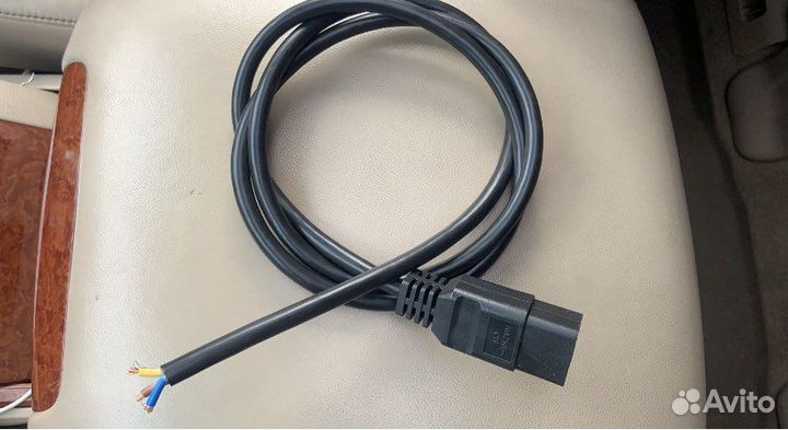Кабель С19 3*2,5 длина 1,5 м