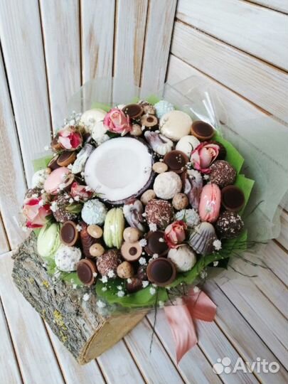 Букеты из шоколада и конфет