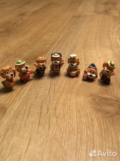 Игрушки из киндер сюрприза 90-х годов