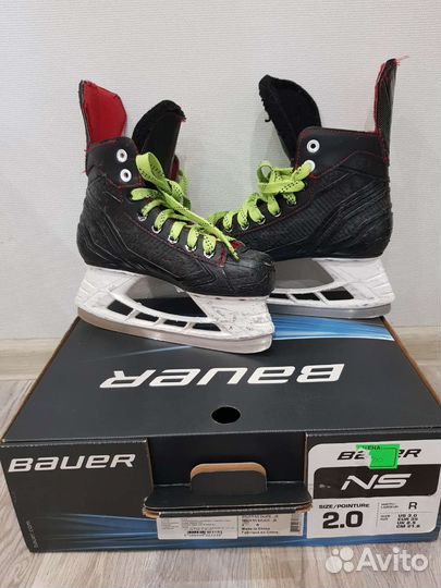 Хоккейные коньки bauer NS 2.0 35размер