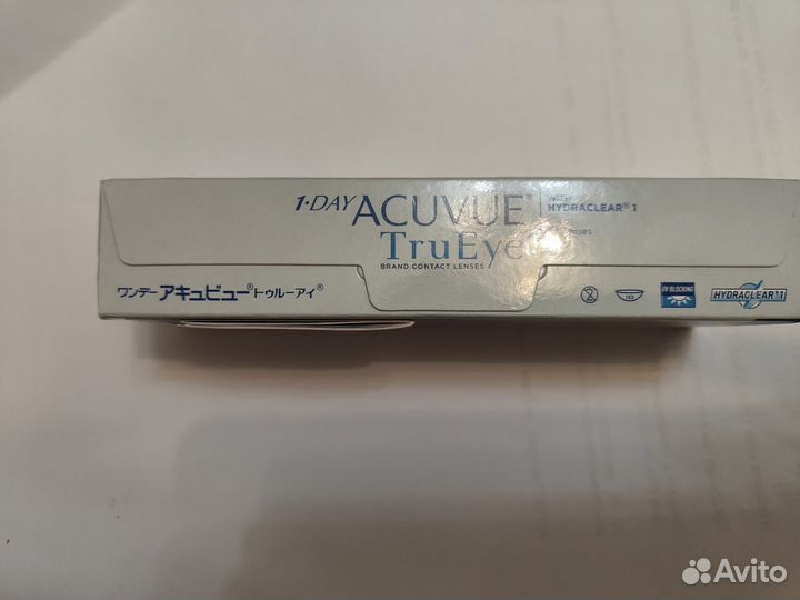 Линзы Acuvue TruEye 1 Day D -1.00, B 8.5