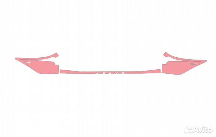 Плёнка для оклейки задних фонарей Lexus RX (2022)