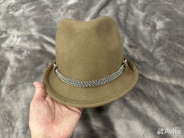 Шляпа фетровая женская