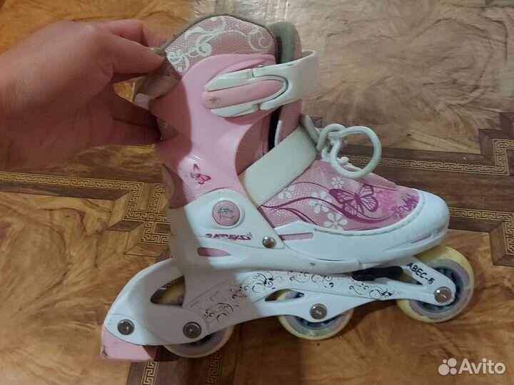 Детские ролики и защита 32 35