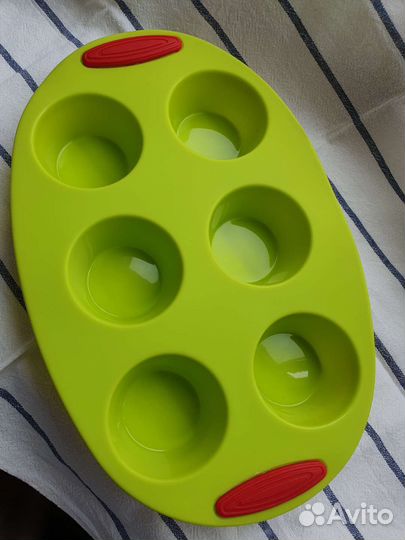 Формочки для выпечки кексов силиконовые