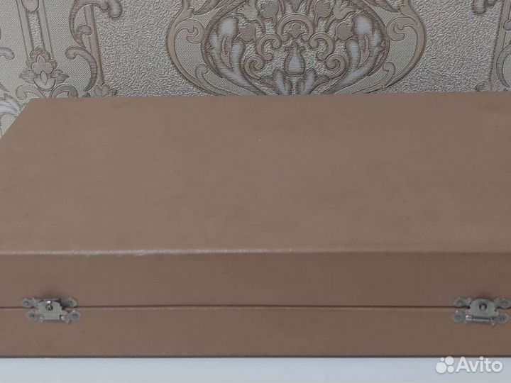 Набор столовых приборов из мельхиора новый