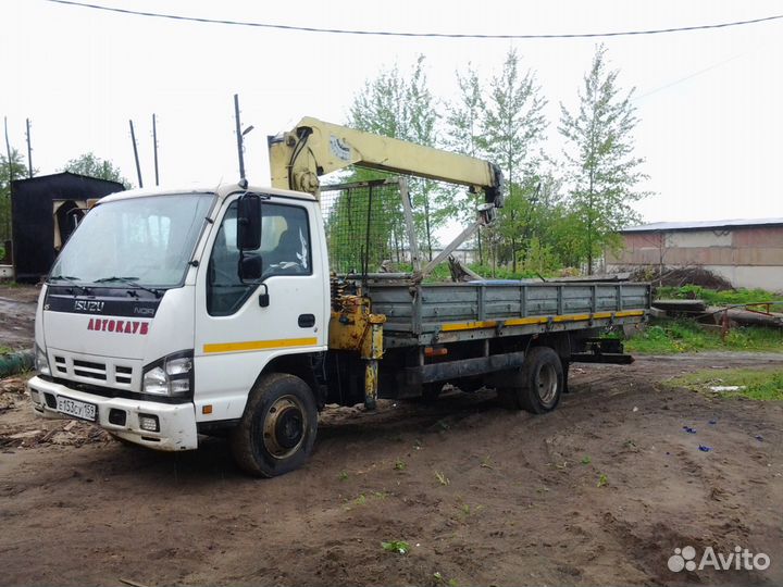 Кран-борт isuzu