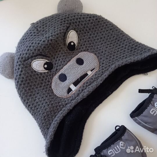 Шапка и варежки