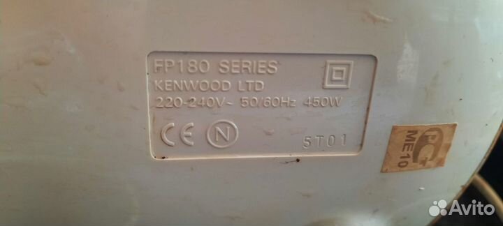 Кухонный комбайн kenwood Ep180 На запчасти