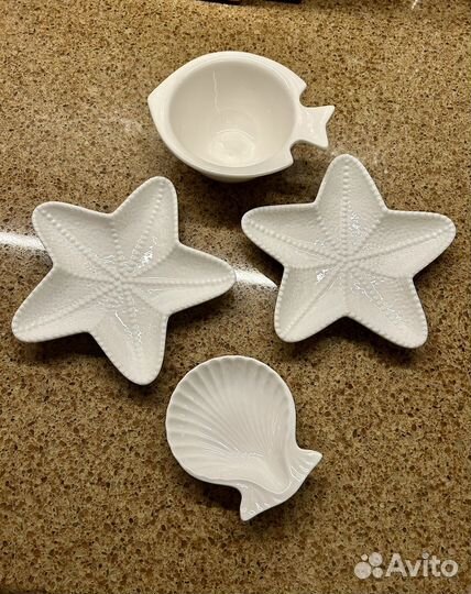 Тарелки / Блюдца / Морской стиль