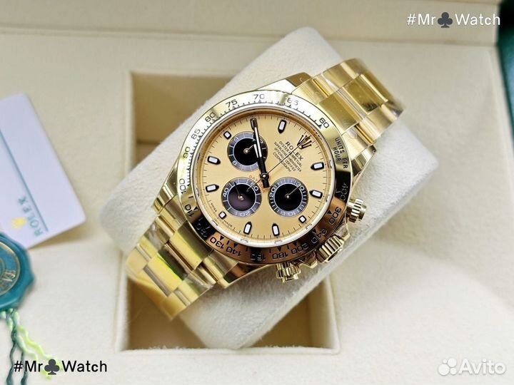 Часы Rolex Daytona Gold с гарантией