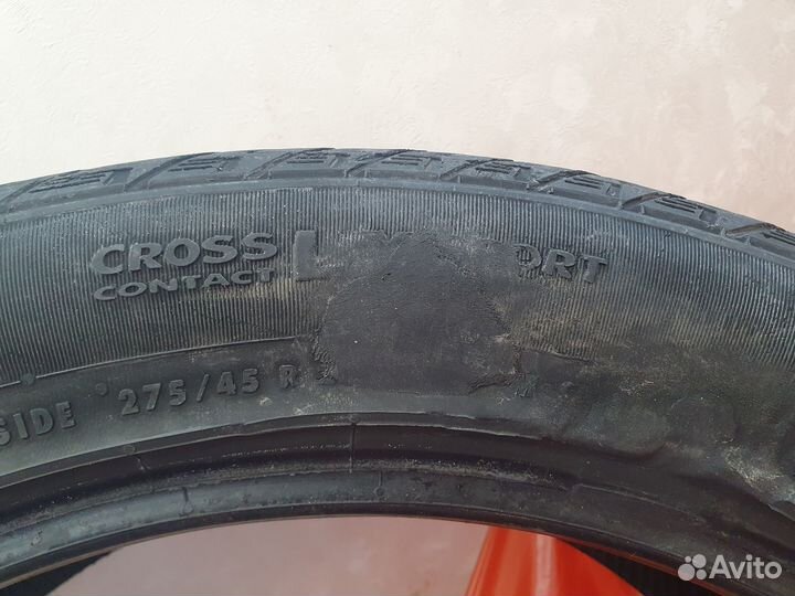 Continental ContiCrossContact LX Sport 275/45 R21 110Y