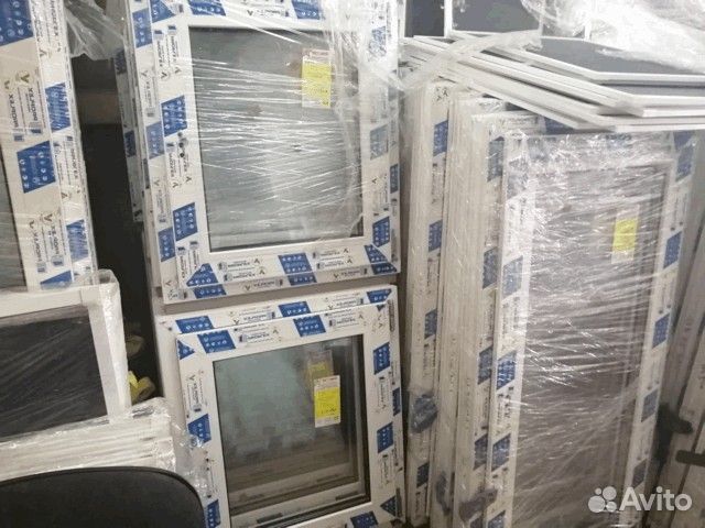 Окна готовые 900х900 мм