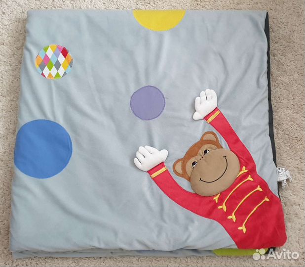 Детский развивающий коврик IKEA leka cirkus
