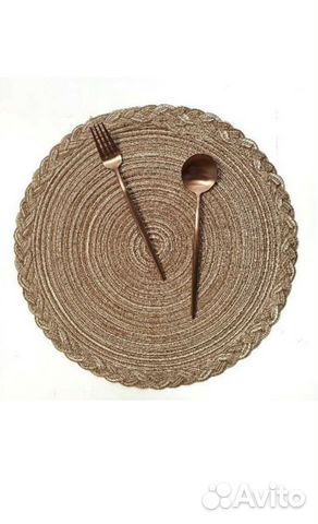 Салфетки сервировочные круглые набор