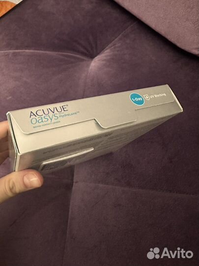 Линзы acuvue oasys однодневные