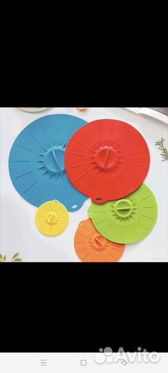 Силиконовые крышки