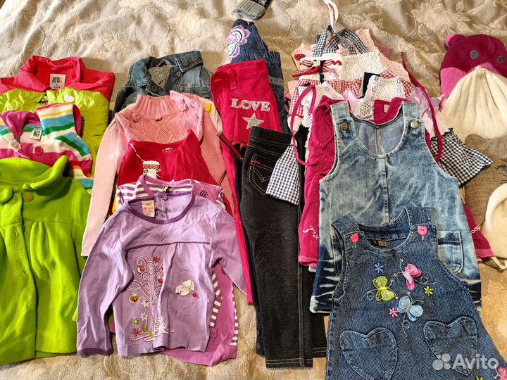 Вещи пакетом на девочку 1-2 года