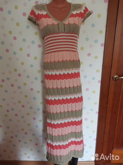 Вязаное платье летнее