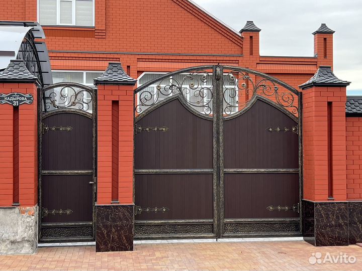 Изготовление ворот и навесов